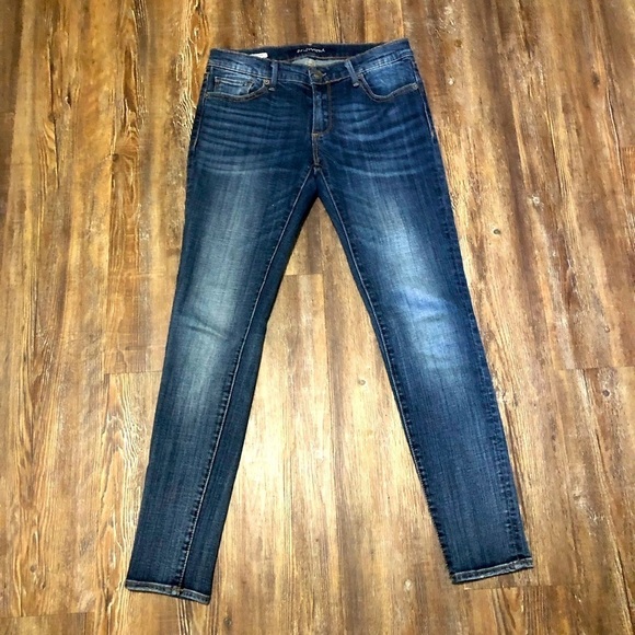 Driftwood Jeans Women's 26 Marilyn Skinny Straight Leg Dark Wash Denim - Picture 1 of 6